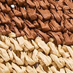 Colorblock raffia tote bag DARK SUGAR factory: colorblock raffia tote bag for women