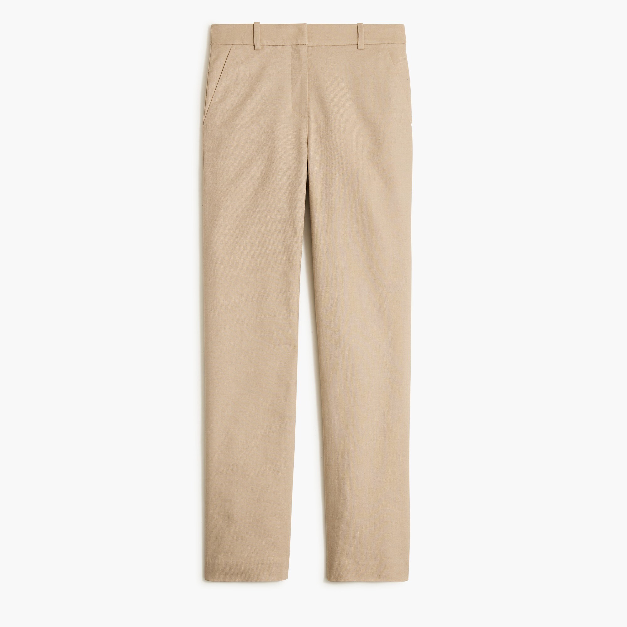 Factory Kallie Stretch Linen blend Straight leg Pant For Women