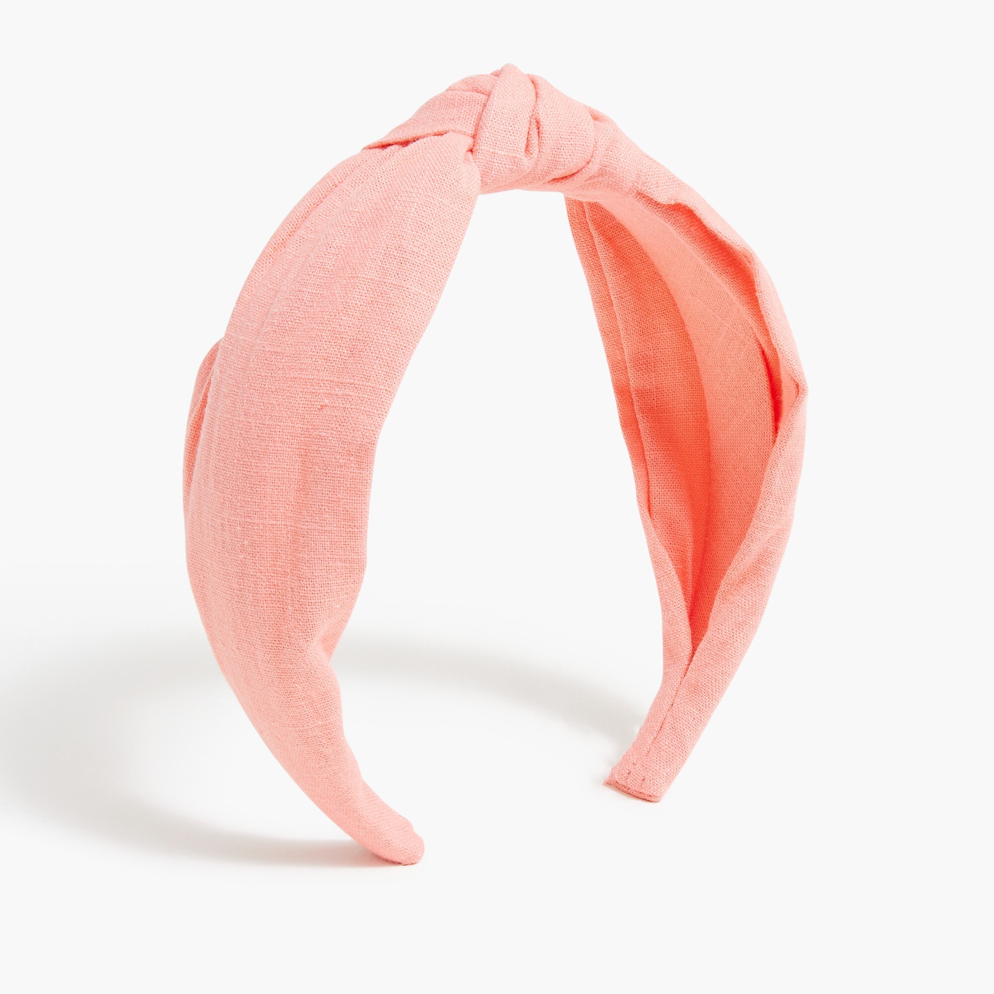 Linen-blend knot headband
