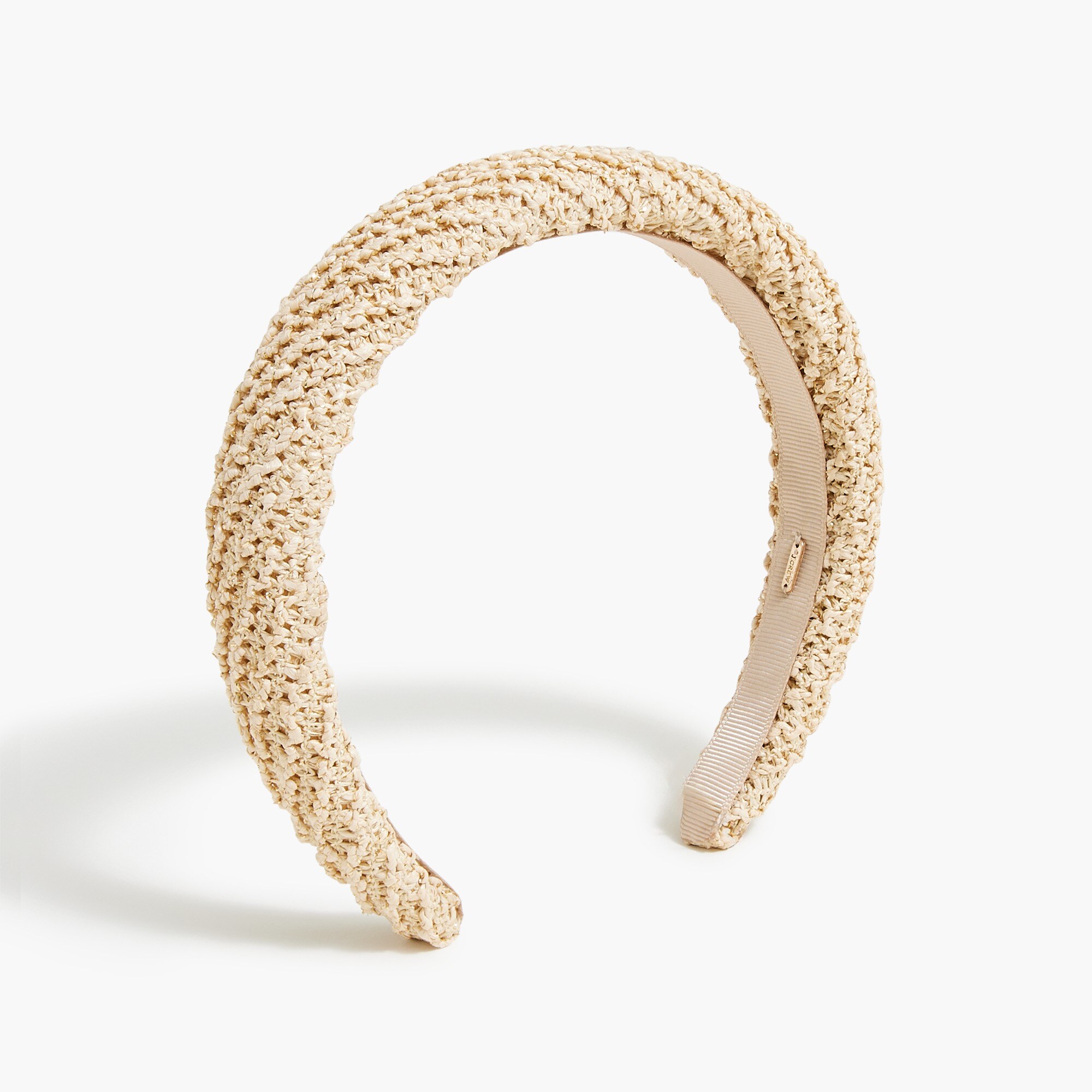 Woven puff headband