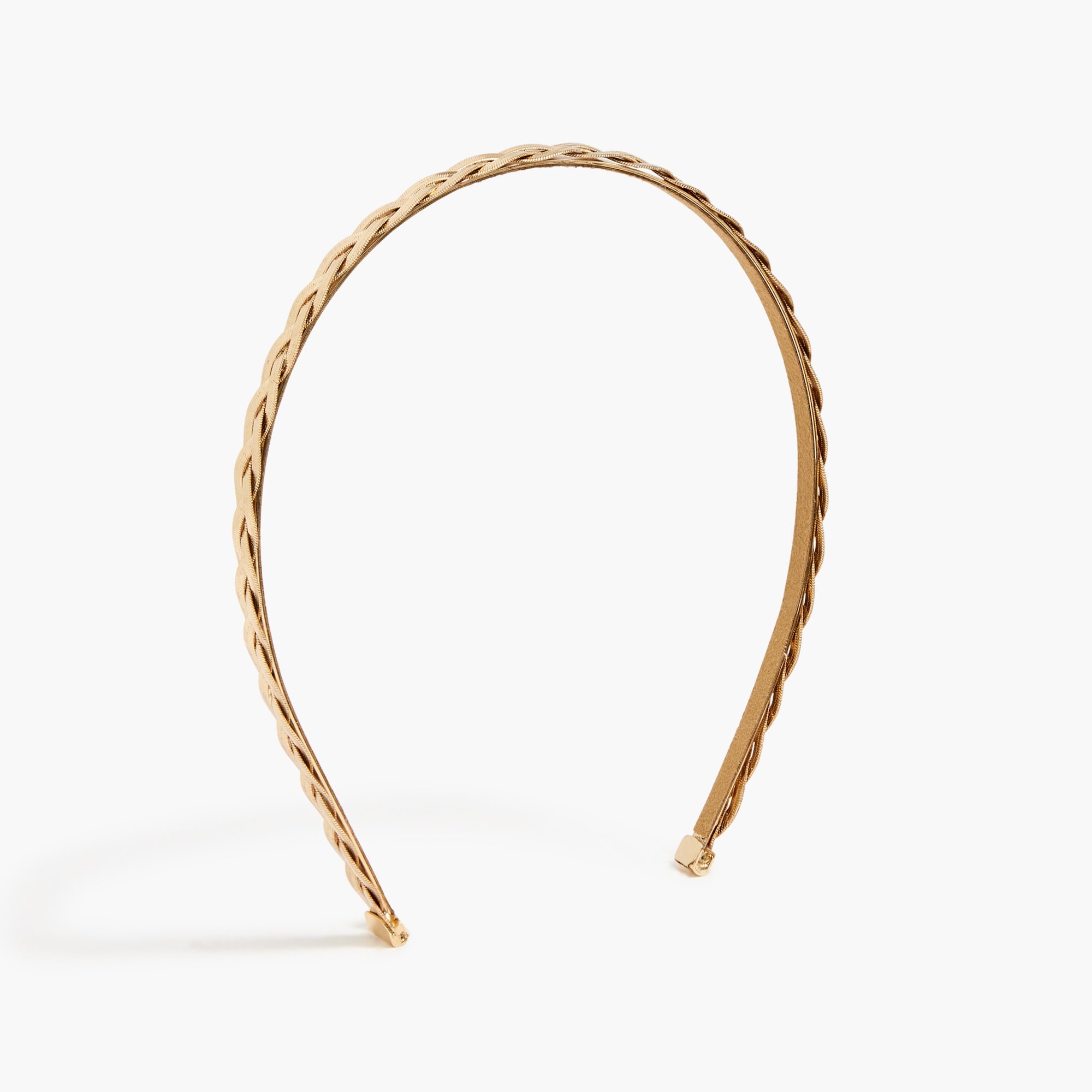 Gold braided headband