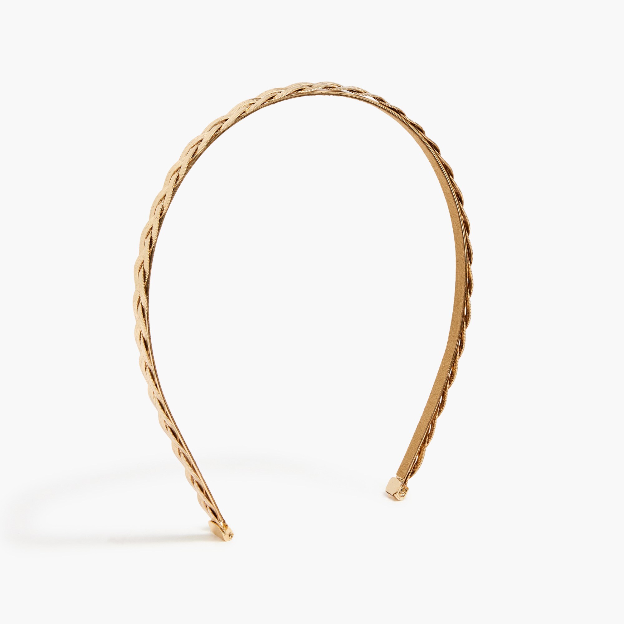 Gold Braided Headband For Women | Factory display picture 1