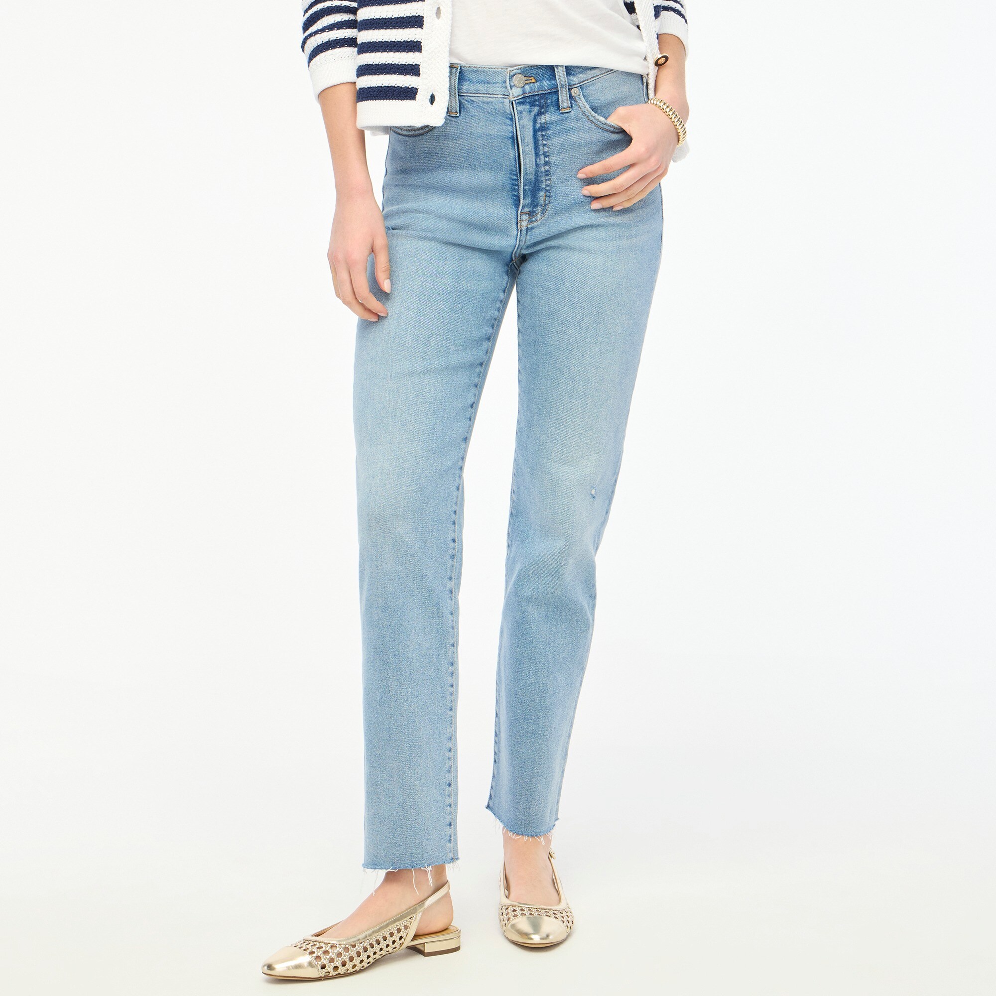  Tall stovepipe straight jean in signature stretch+