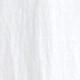 Bungalow maxi popover dress in linen WHITE