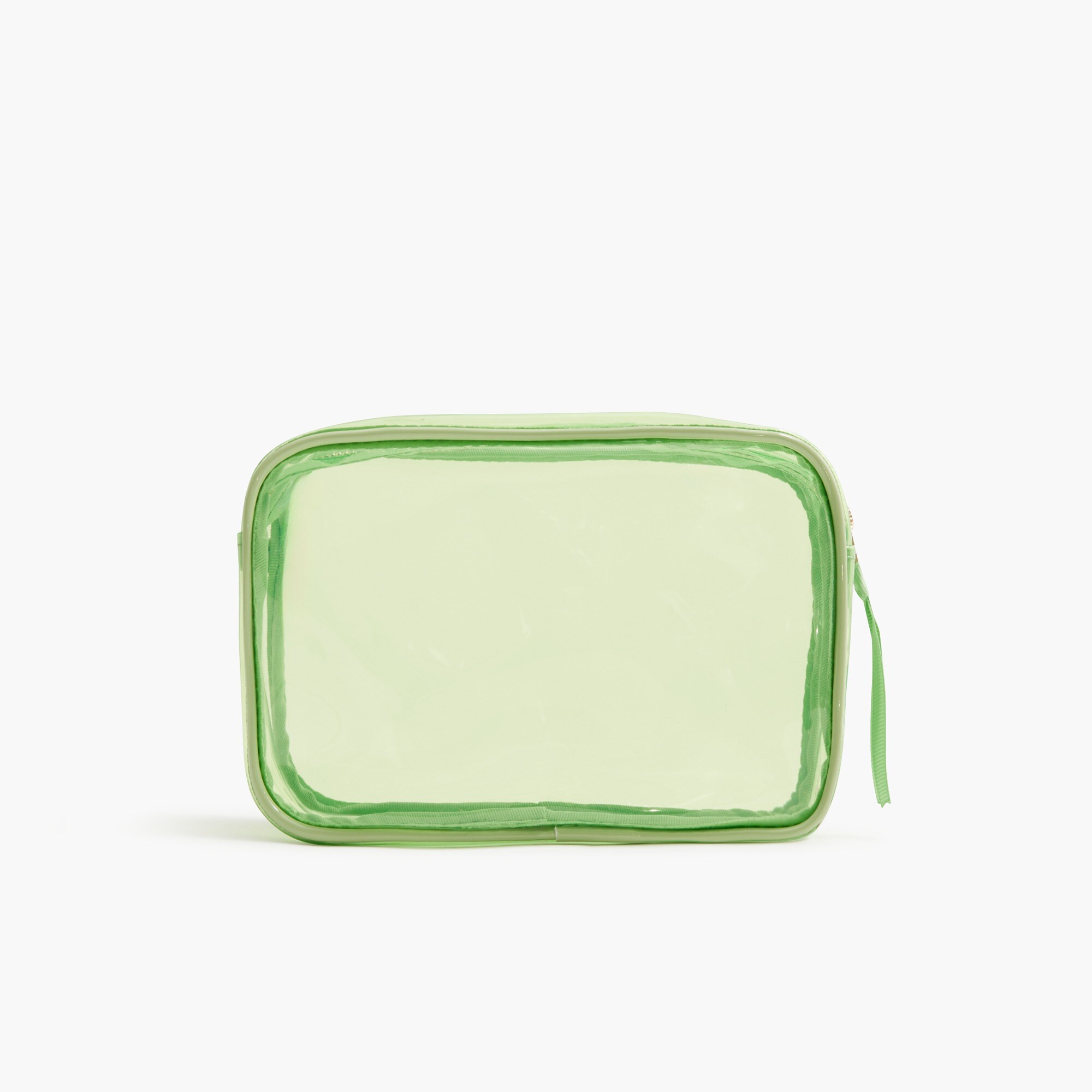 Medium clear customizable pouch
