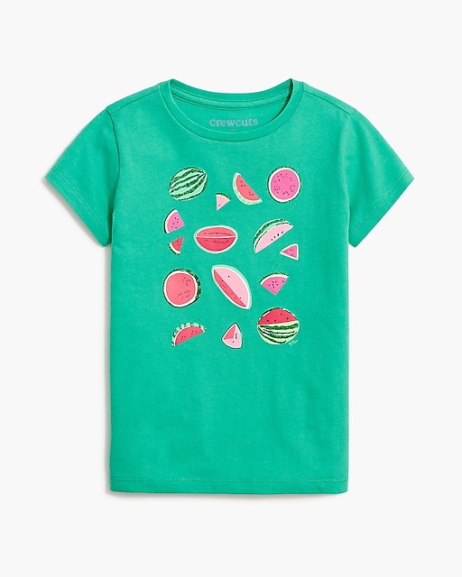 girls Girls' watermelon graphic tee