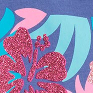Girls' tropical flowers graphic tee TROPICAL FLOWERS GRAPHI factory: girls' tropical flowers graphic tee for girls