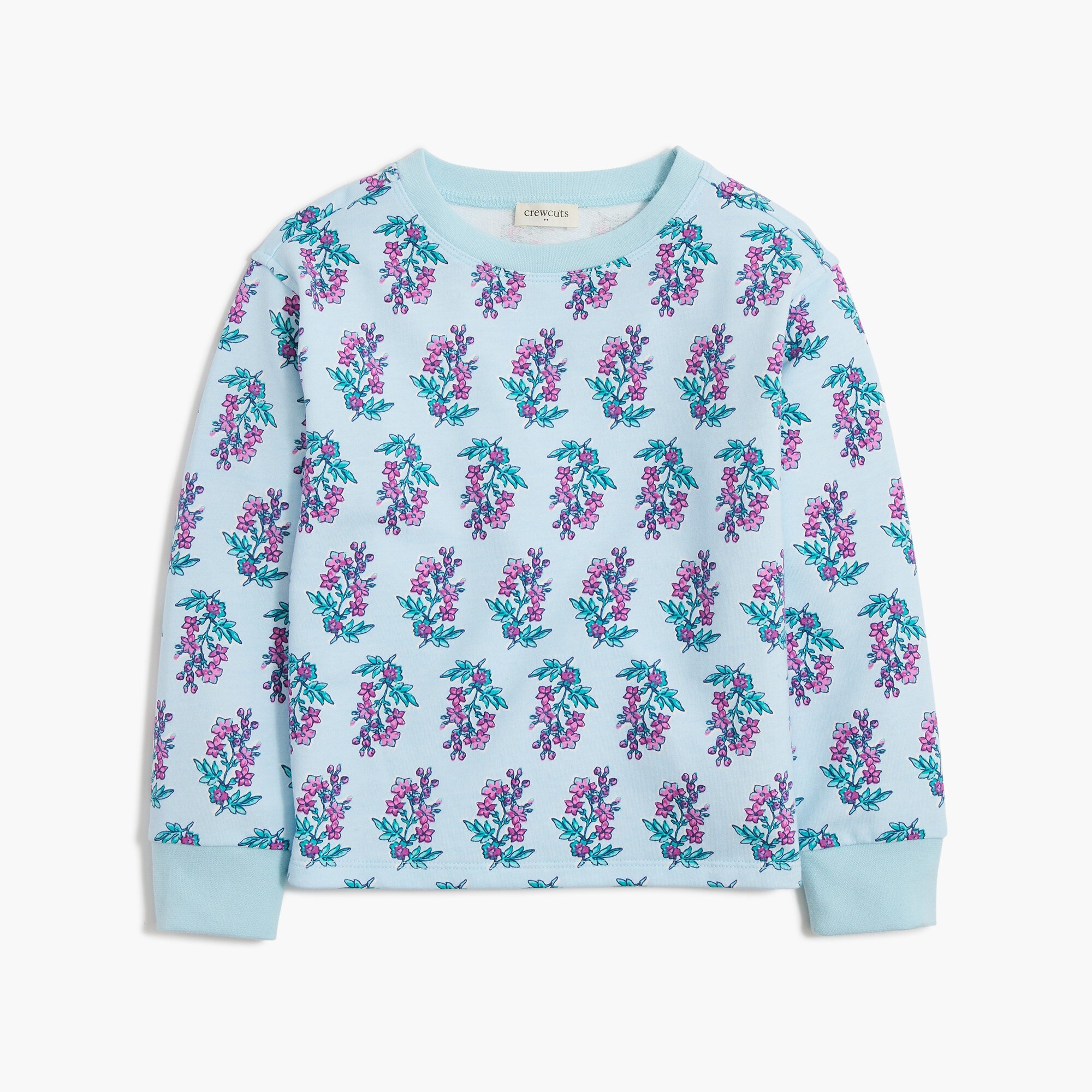 Girls' printed sweatshirt