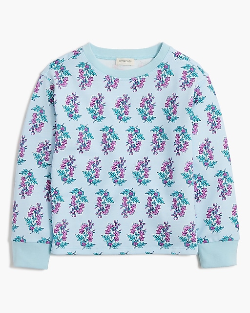  Girls' printed sweatshirt