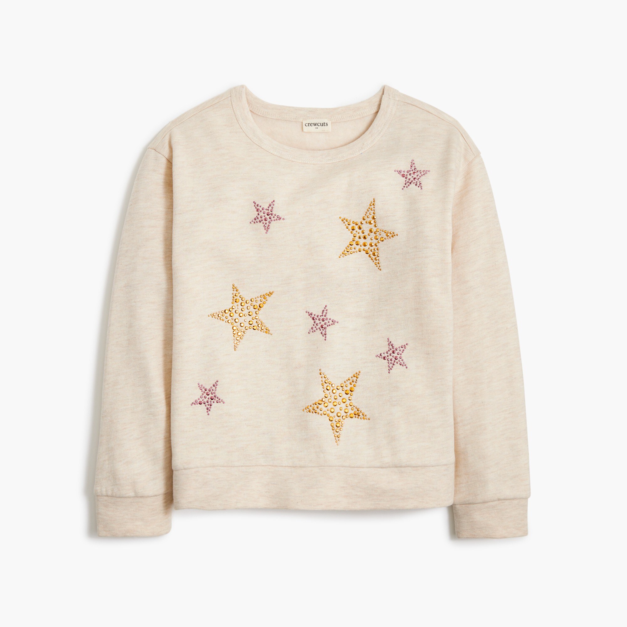 Girls' hotfix stars sweatshirt