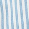 Striped wide-leg crop jean BLUE HERRINGBONE STRIPE