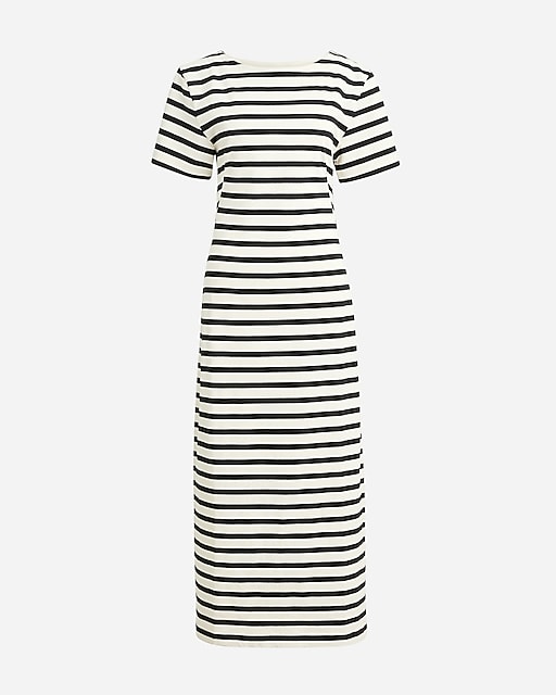 womens Classic mariner cloth dress in stripe