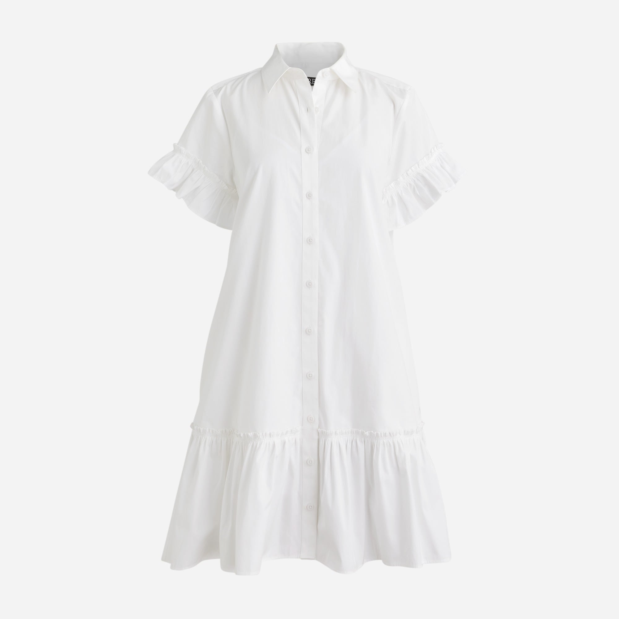 Amelia shirtdress in cotton poplin