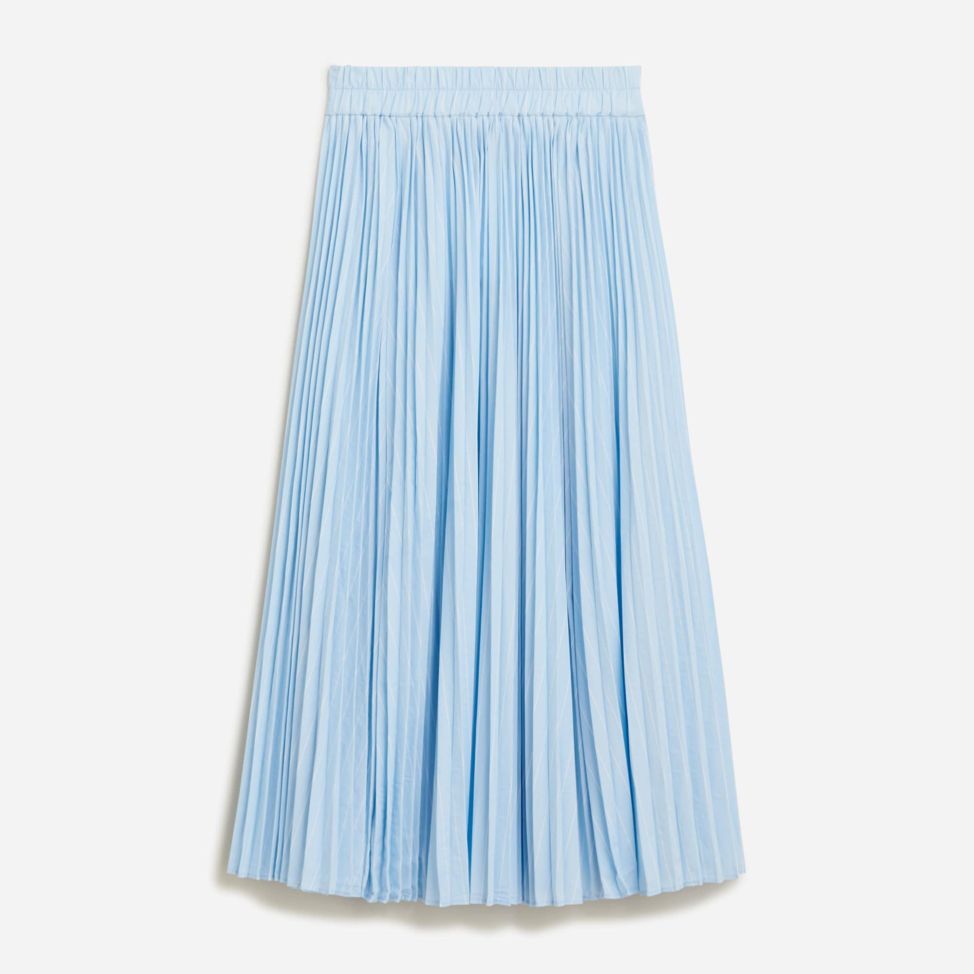 womens Gwyneth pleated skirt in stripe