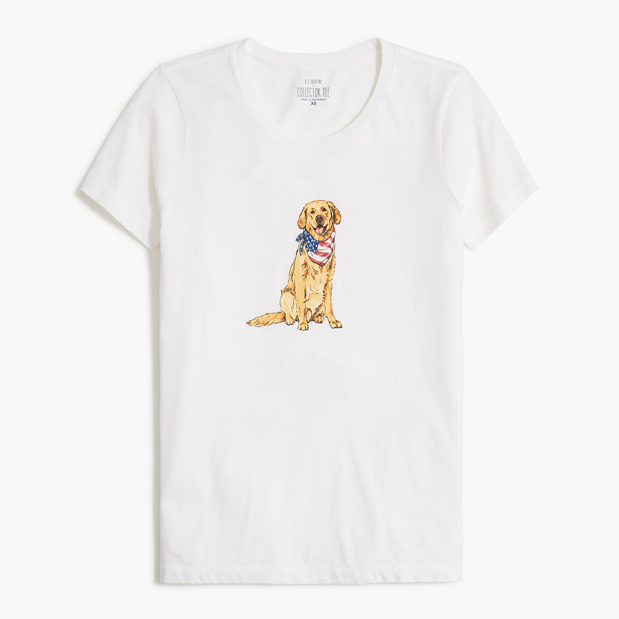 Patriotic dog graphic collector's tee