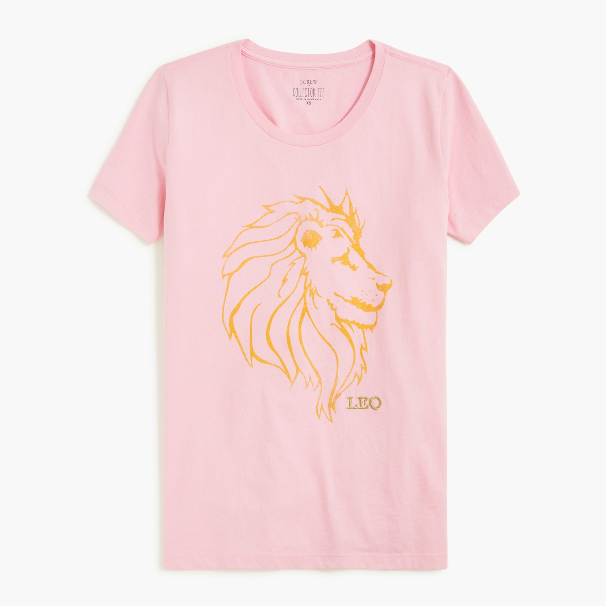 leo zodiac graphic tee for women