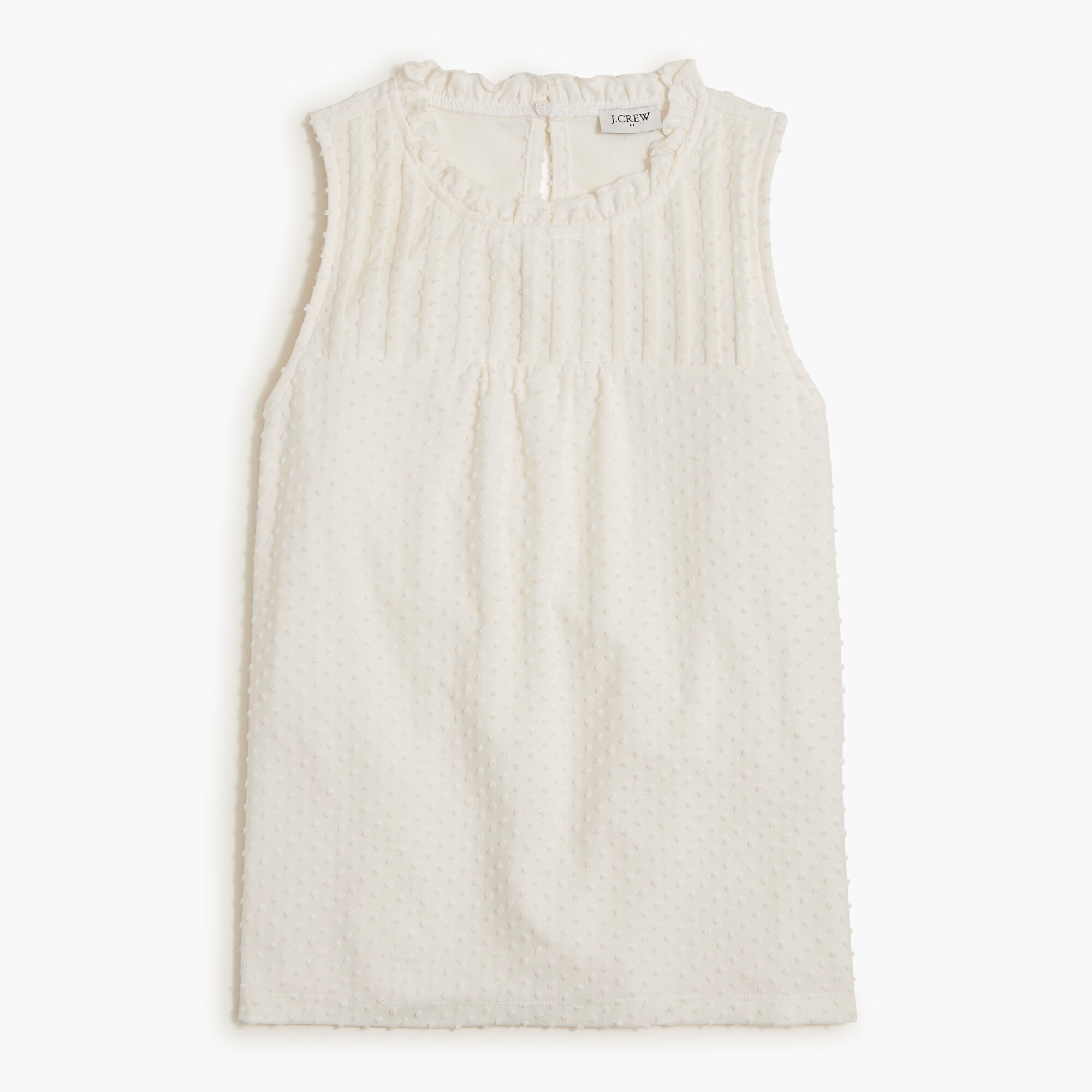 clip-dot tank top for women