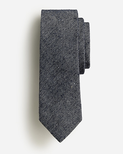 mens Linen-silk blend tie