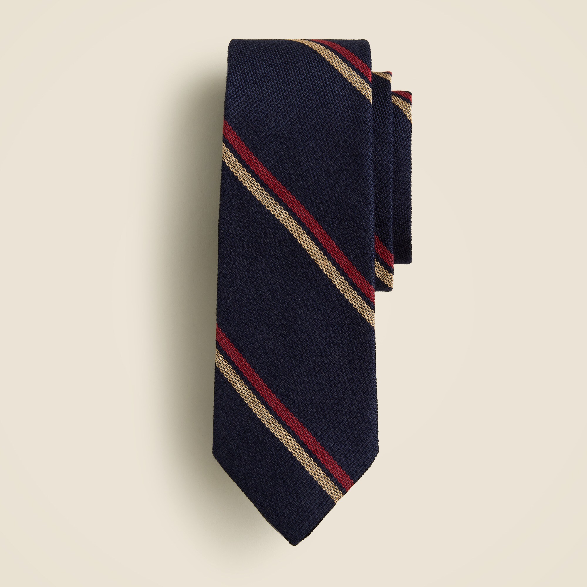 Silk tie in stripe