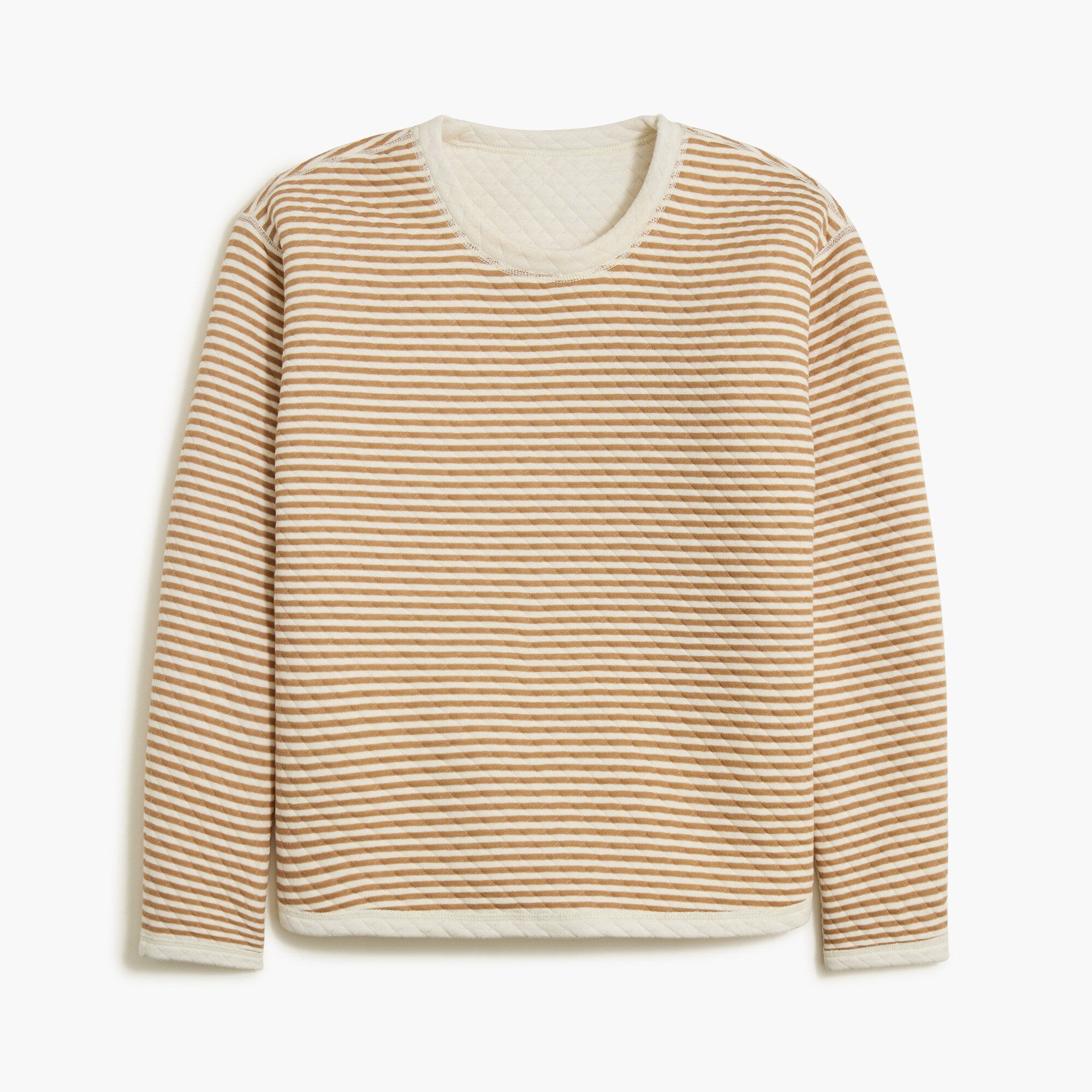 Reversible quilted pullover