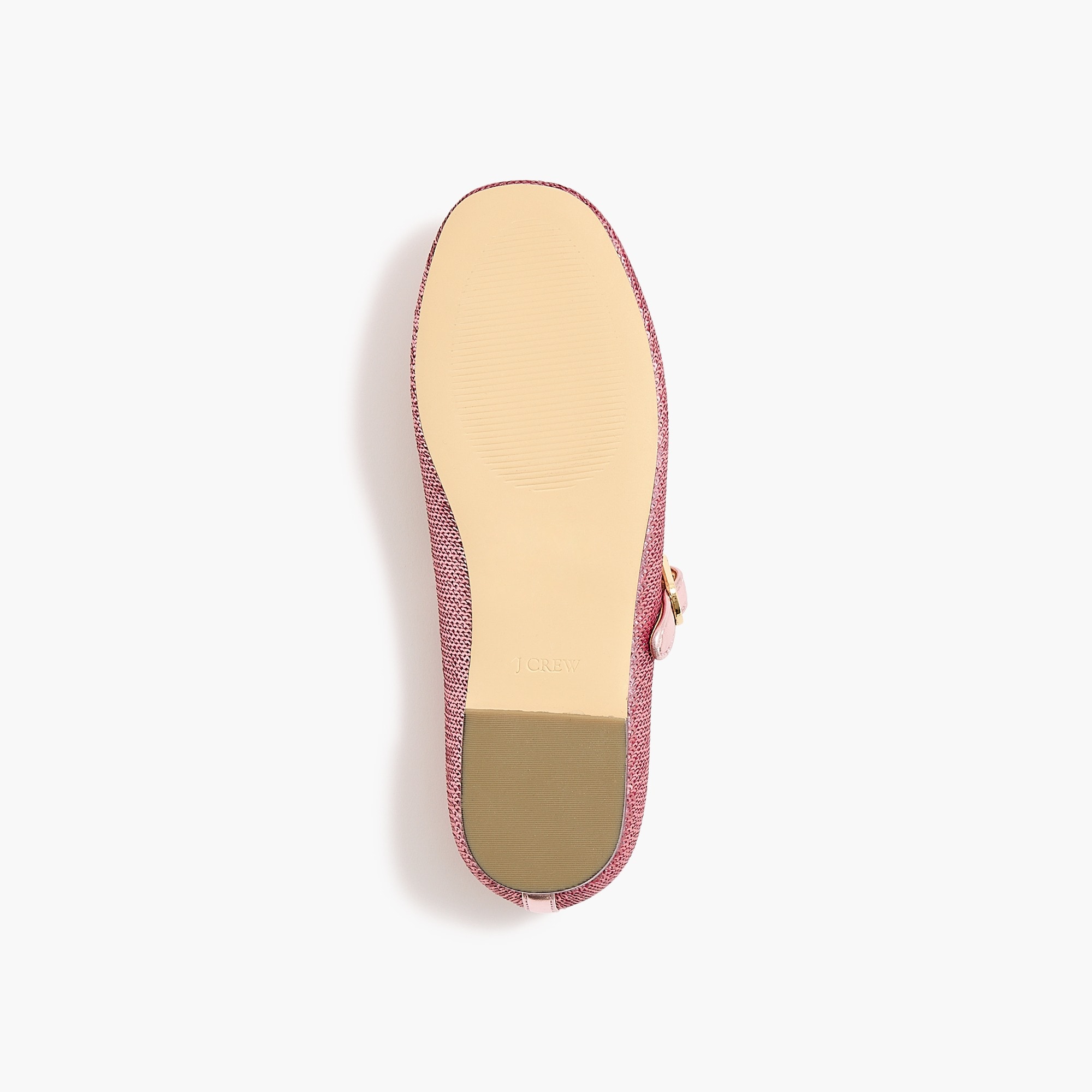 Girls' sequin Mary Jane flats