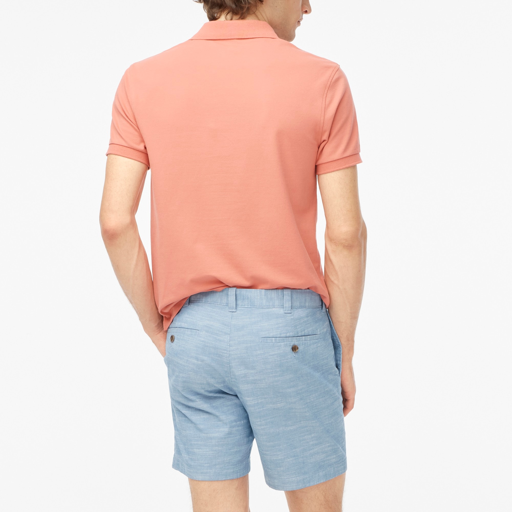 Chambray 7" flex chino short