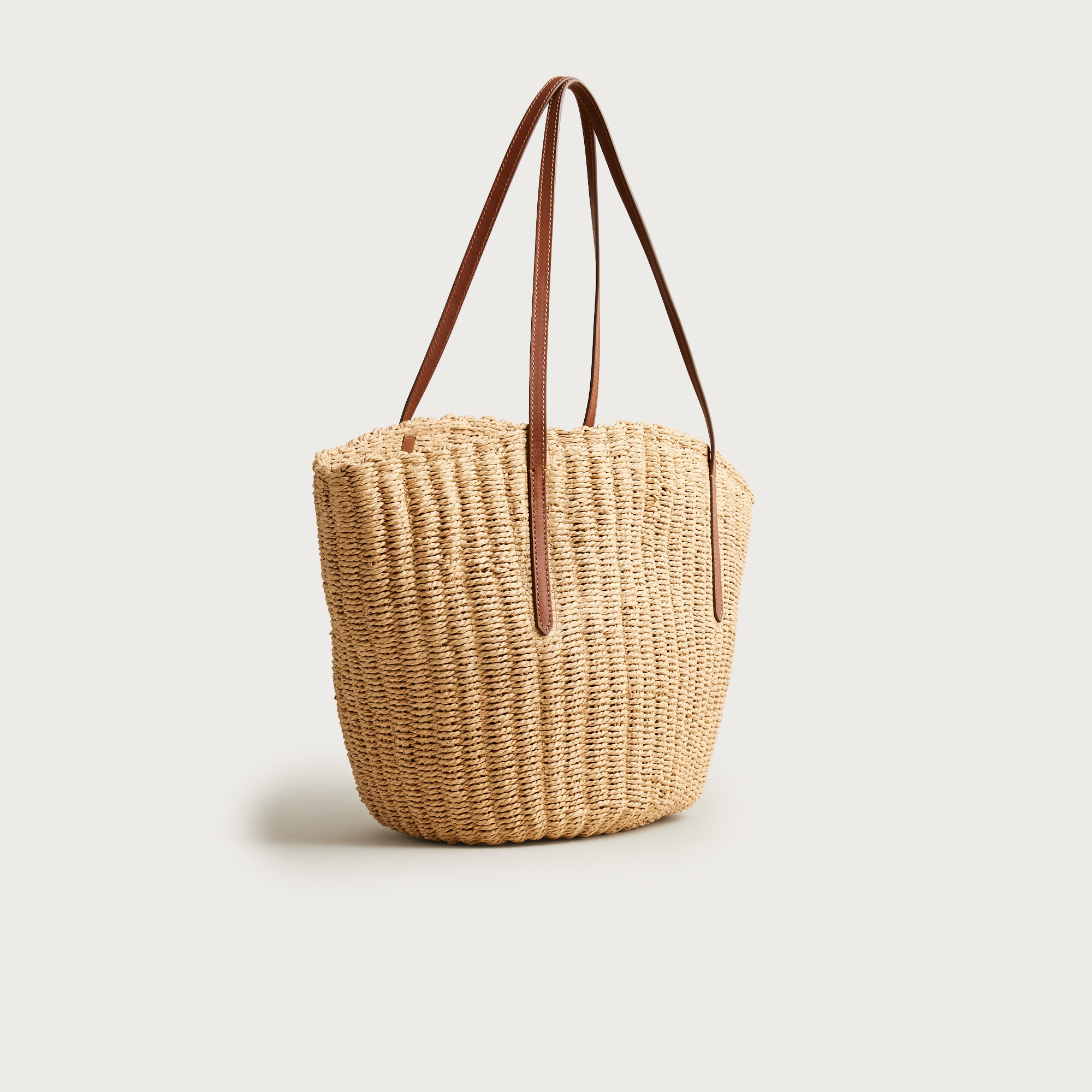 Como Woven Tote For Women | J.Crew