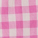 Petite gingham lightweight cotton shirt in signature fit VIVID FUCHSIA IVORY