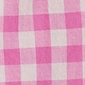 Gingham lightweight cotton shirt in signature fit VIVID FUCHSIA IVORY