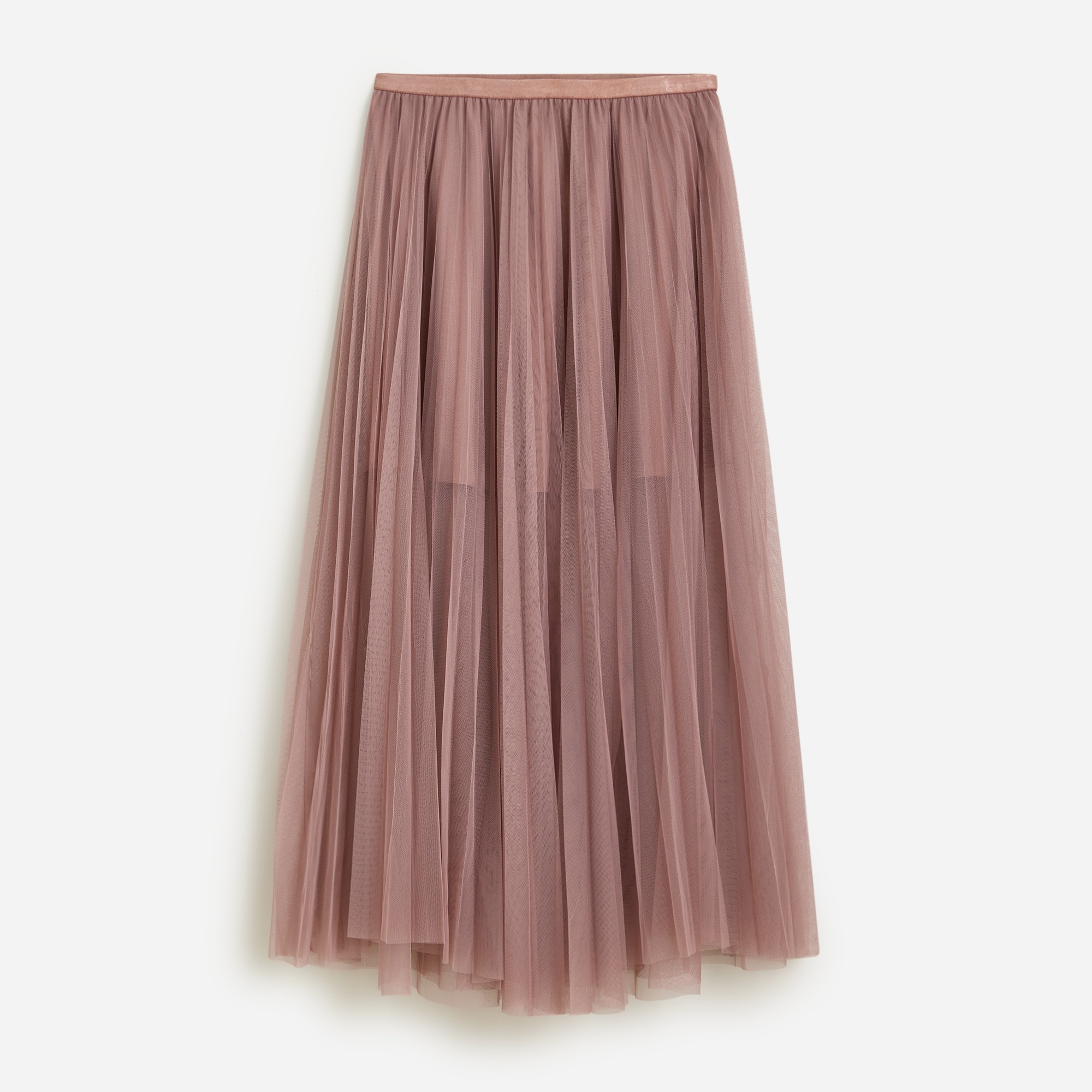 Collection layered tulle skirt