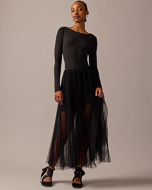 womens Collection layered tulle skirt