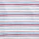 Vintage-wash cotton T-shirt in stripe TEAL MULTI JYE STRIPE