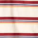 Vintage-wash cotton T-shirt in stripe RED MULTI KONTEE STRIPE