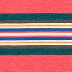 Vintage-wash cotton T-shirt in stripe RED MULTI LEORIO STRIPE