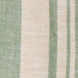 Short-sleeve textured striped camp shirt KHAKI GREEN