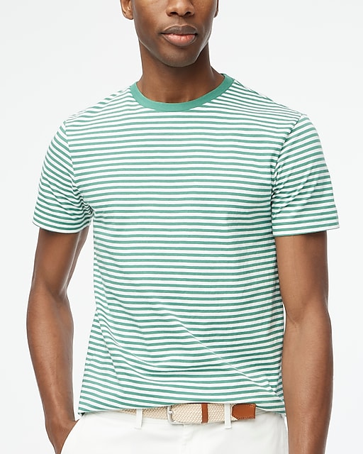 mens Striped jersey tee