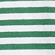 Striped jersey tee RUGBY GREEN WHITE
