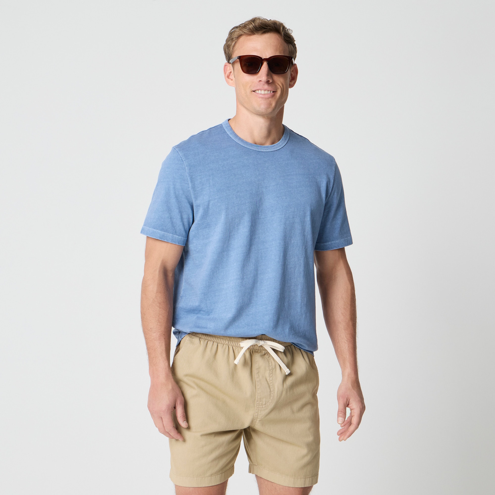 Garment-dyed tee