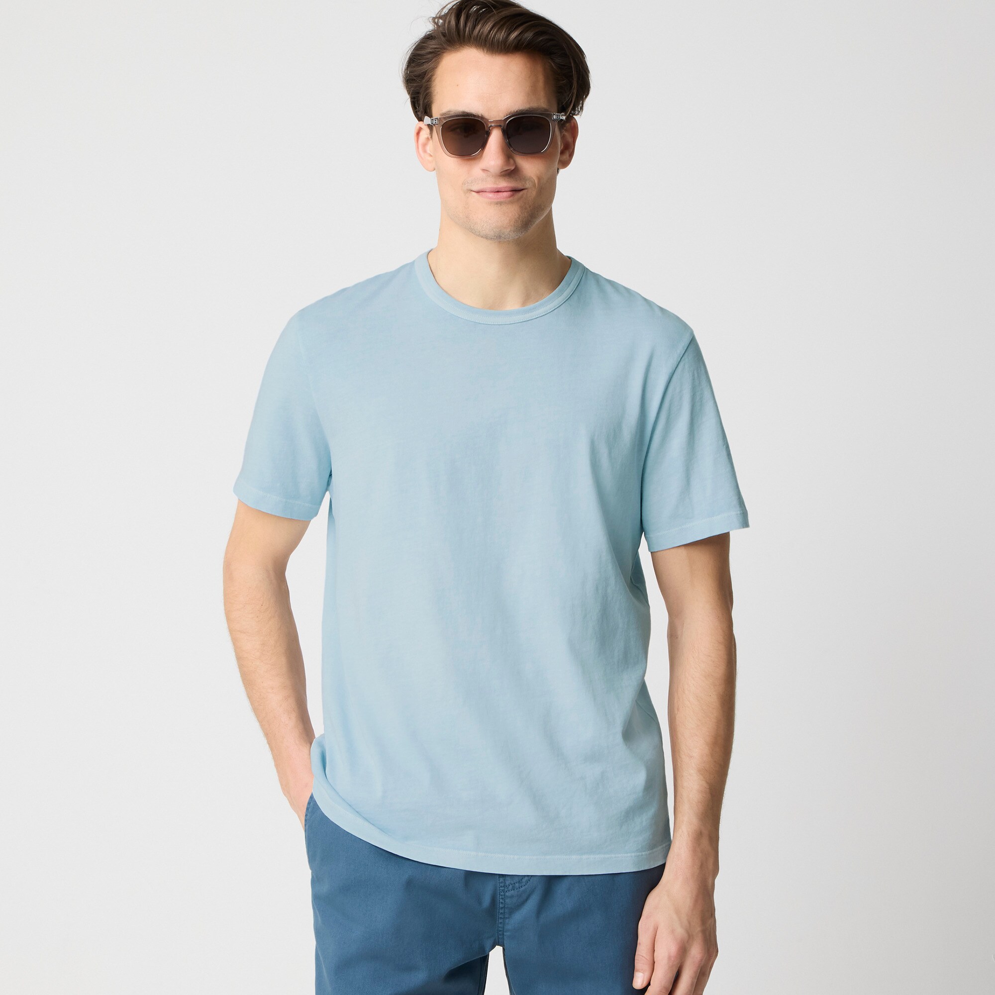 mens Garment-dyed tee