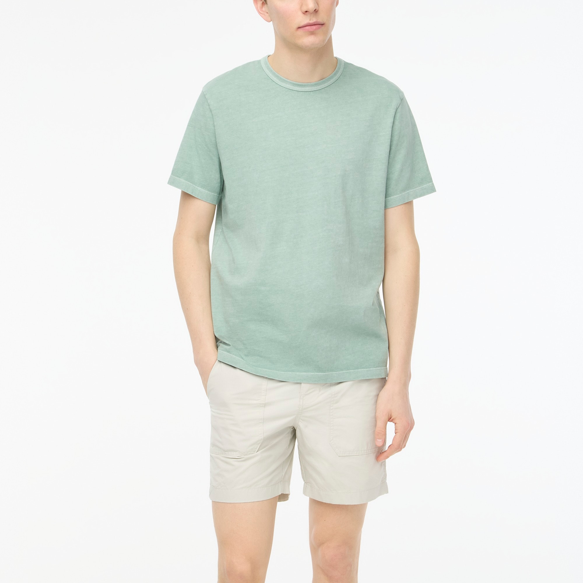 mens Garment-dyed tee