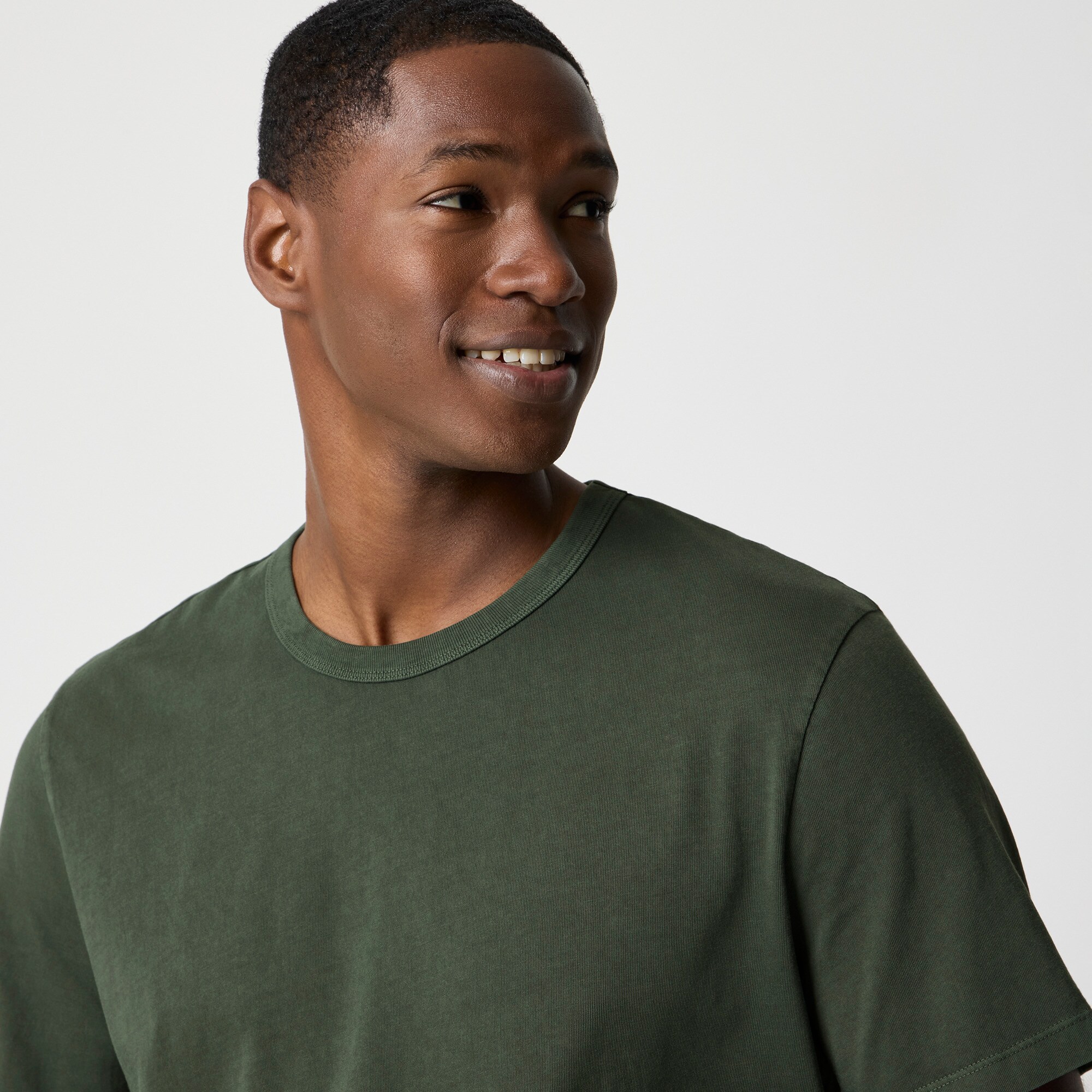 Garment-dyed tee