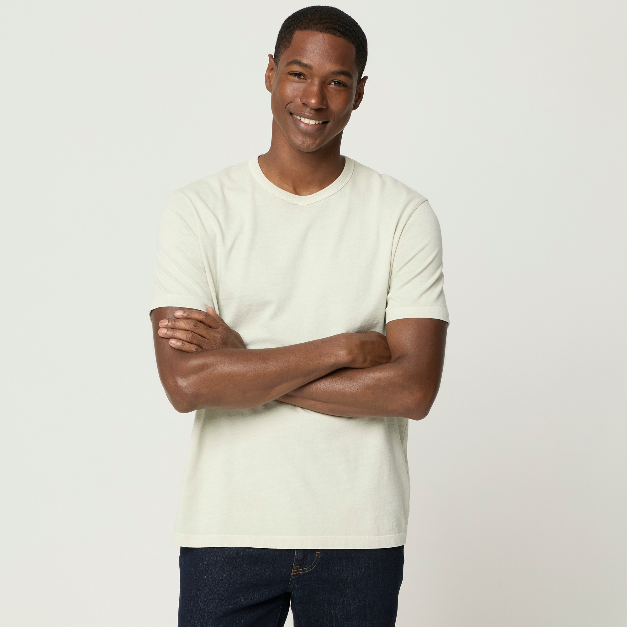 Garment-dyed Tee For Men | Factory