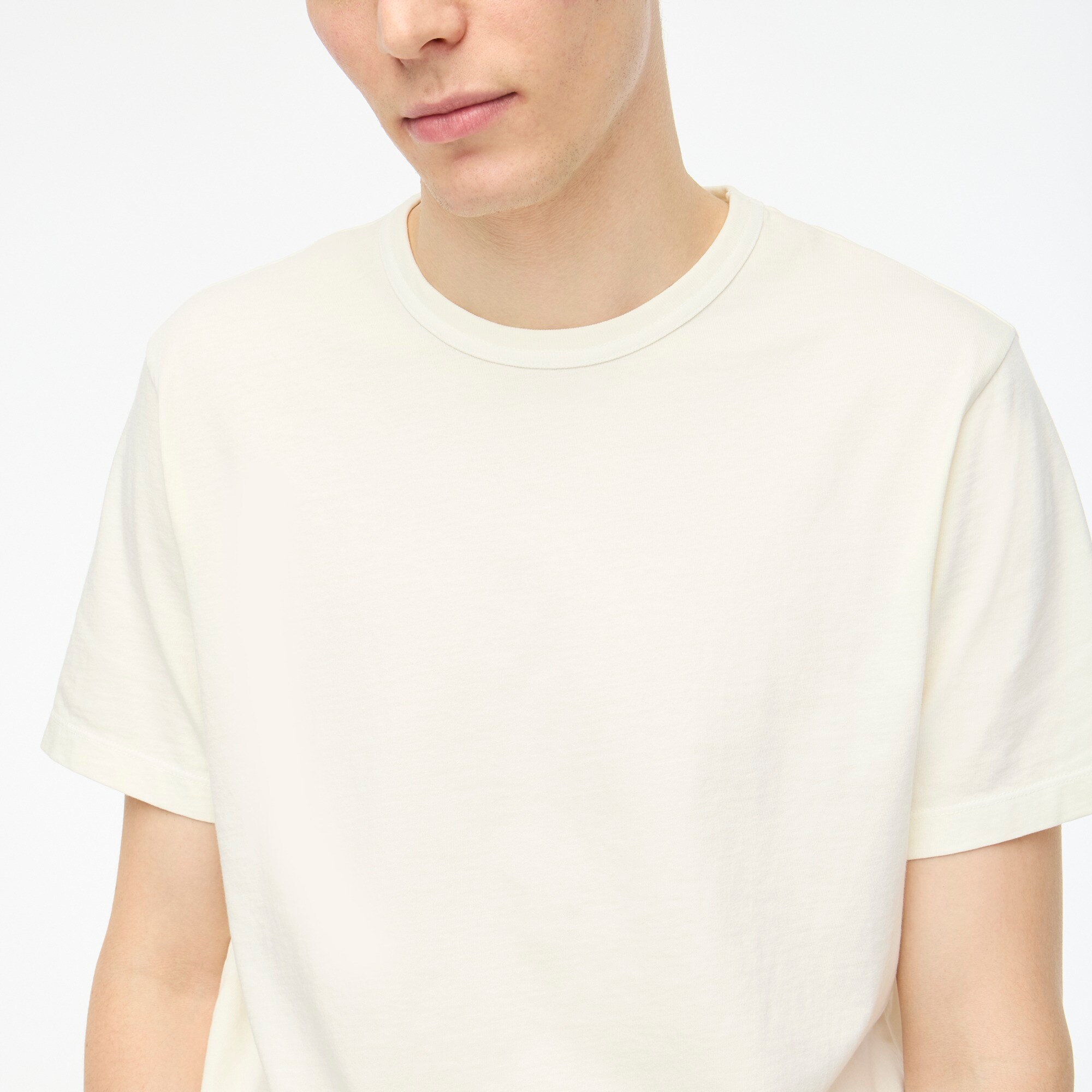 Garment-dyed tee