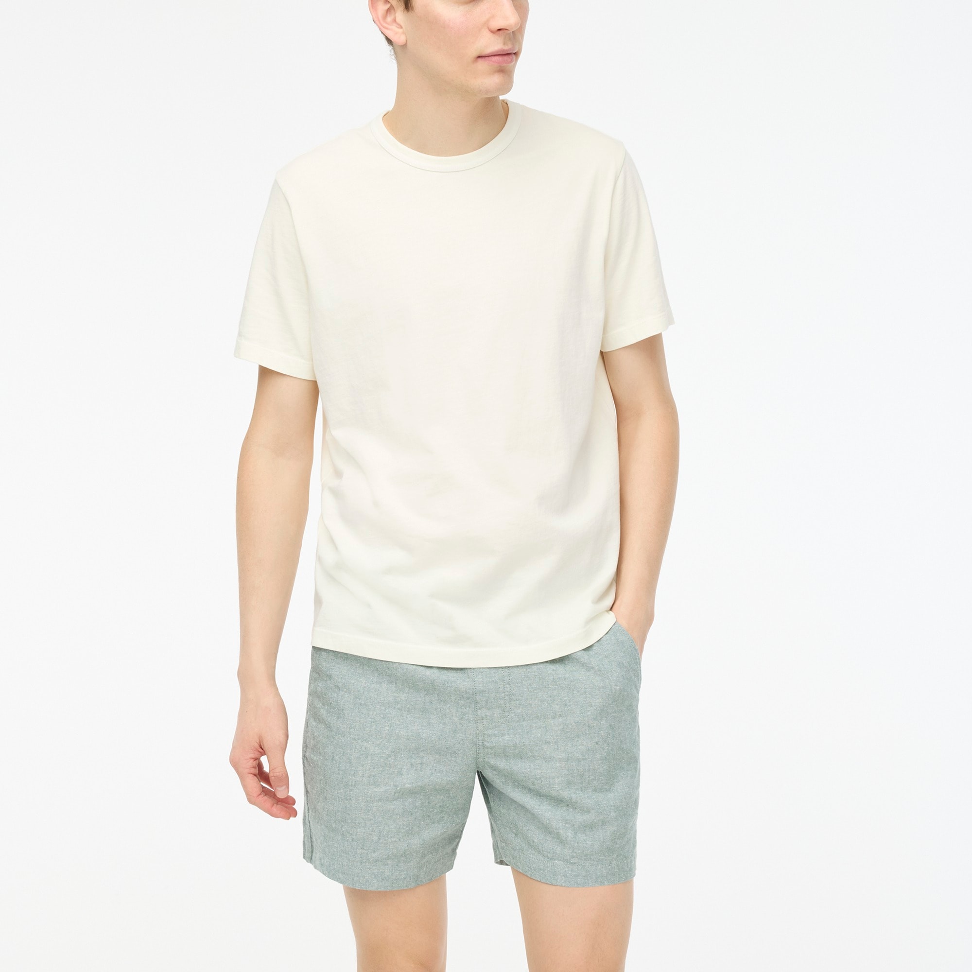 mens Garment-dyed tee