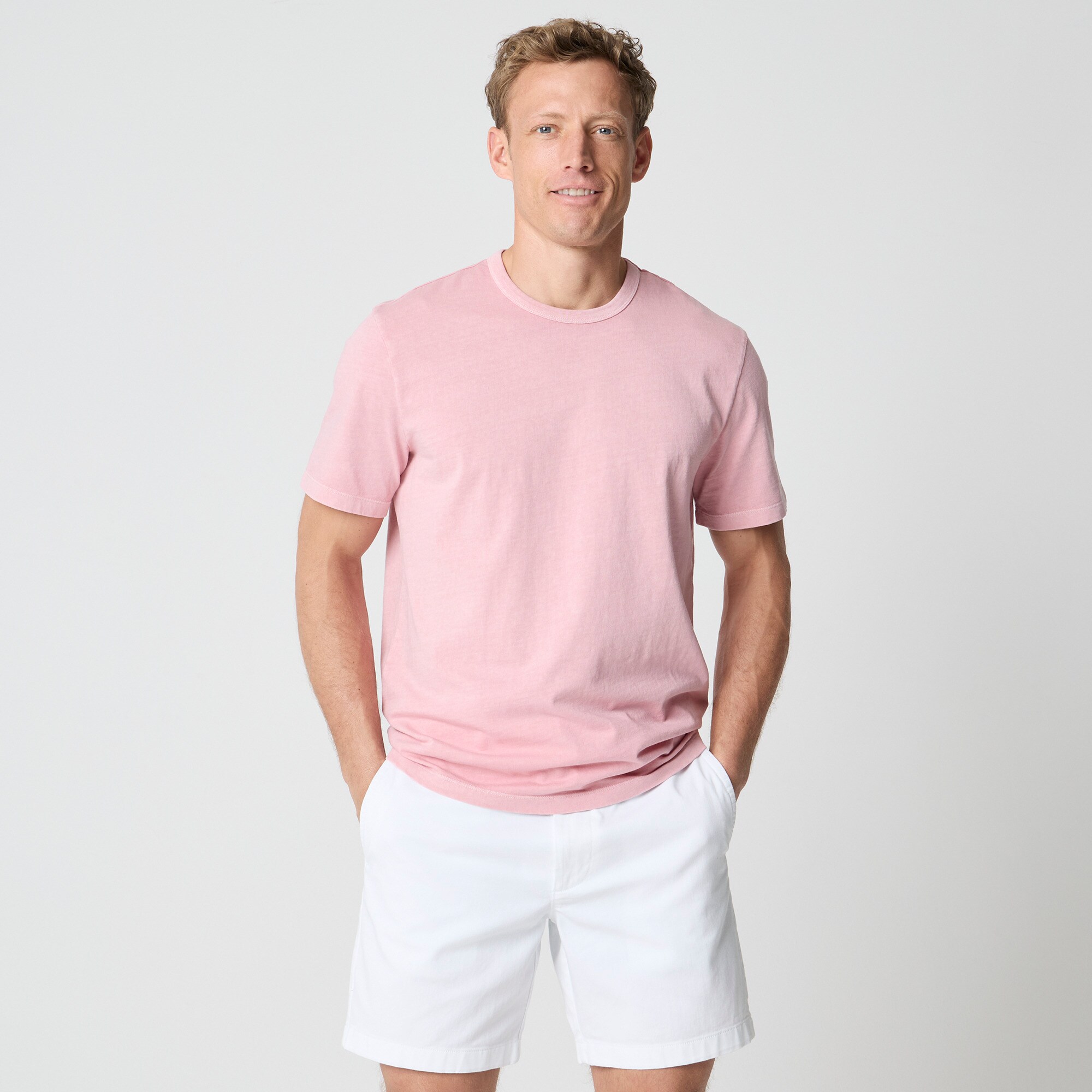 Garment-dyed tee