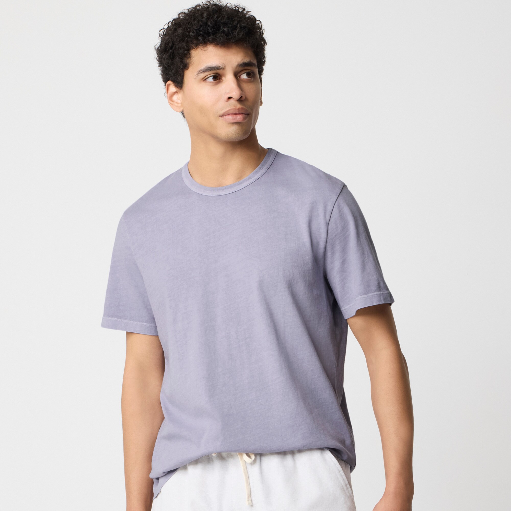mens Garment-dyed tee