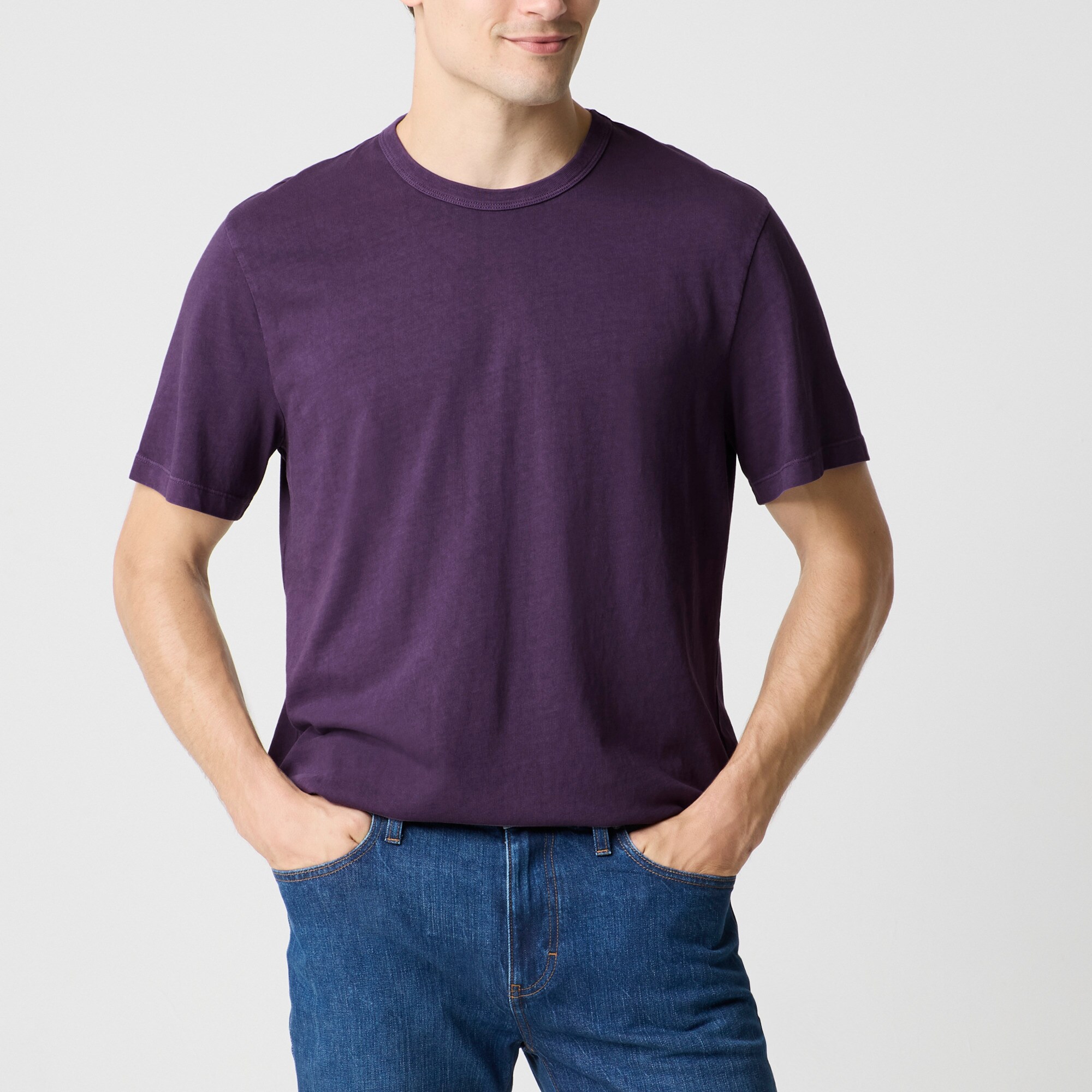  Garment-dyed tee