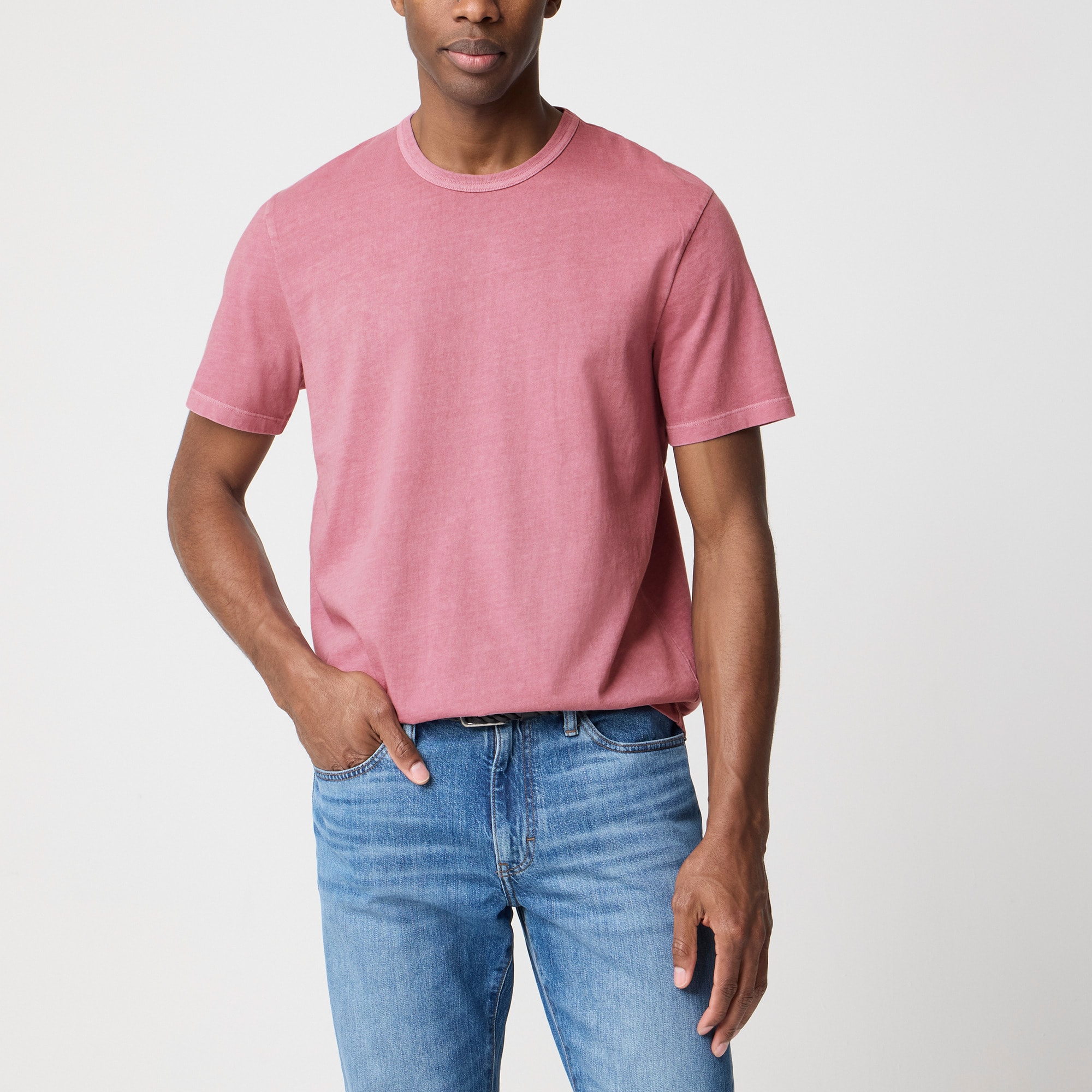 mens Garment-dyed tee