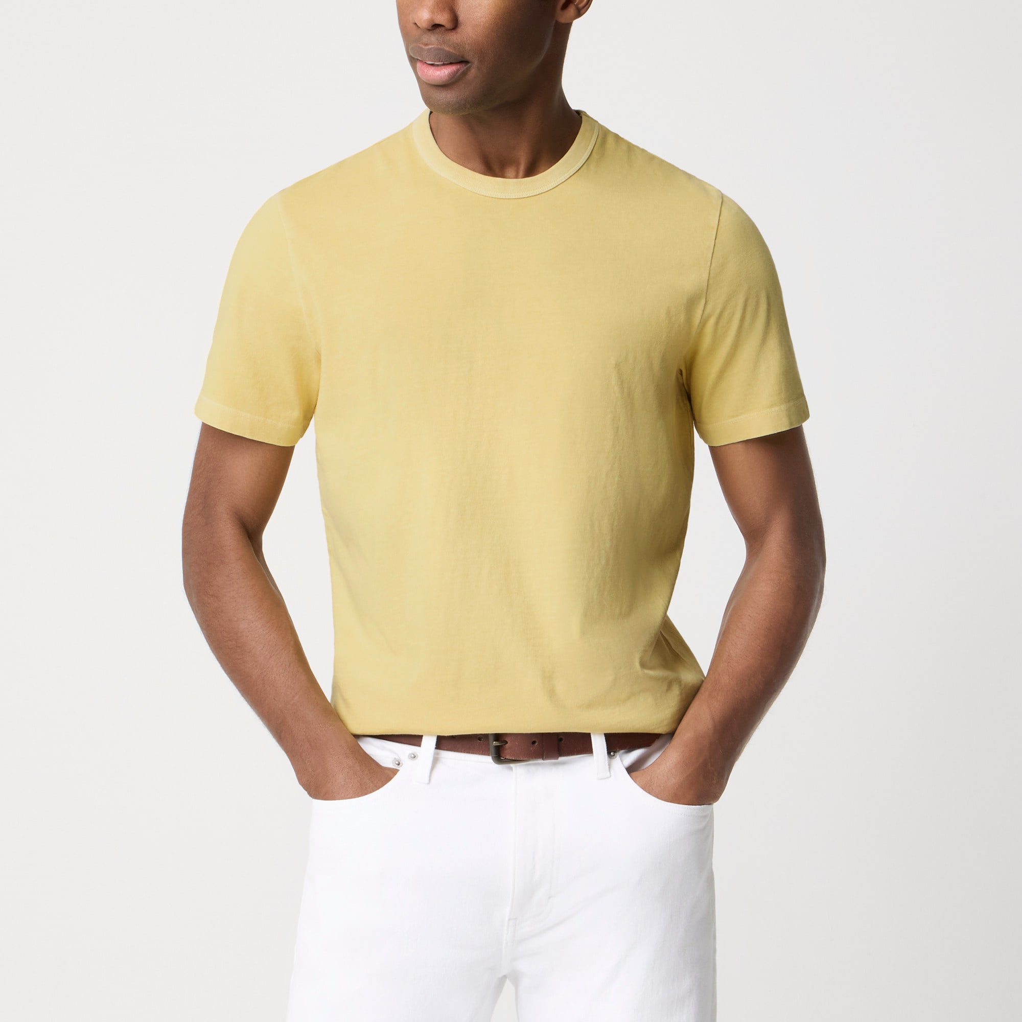  Garment-dyed tee