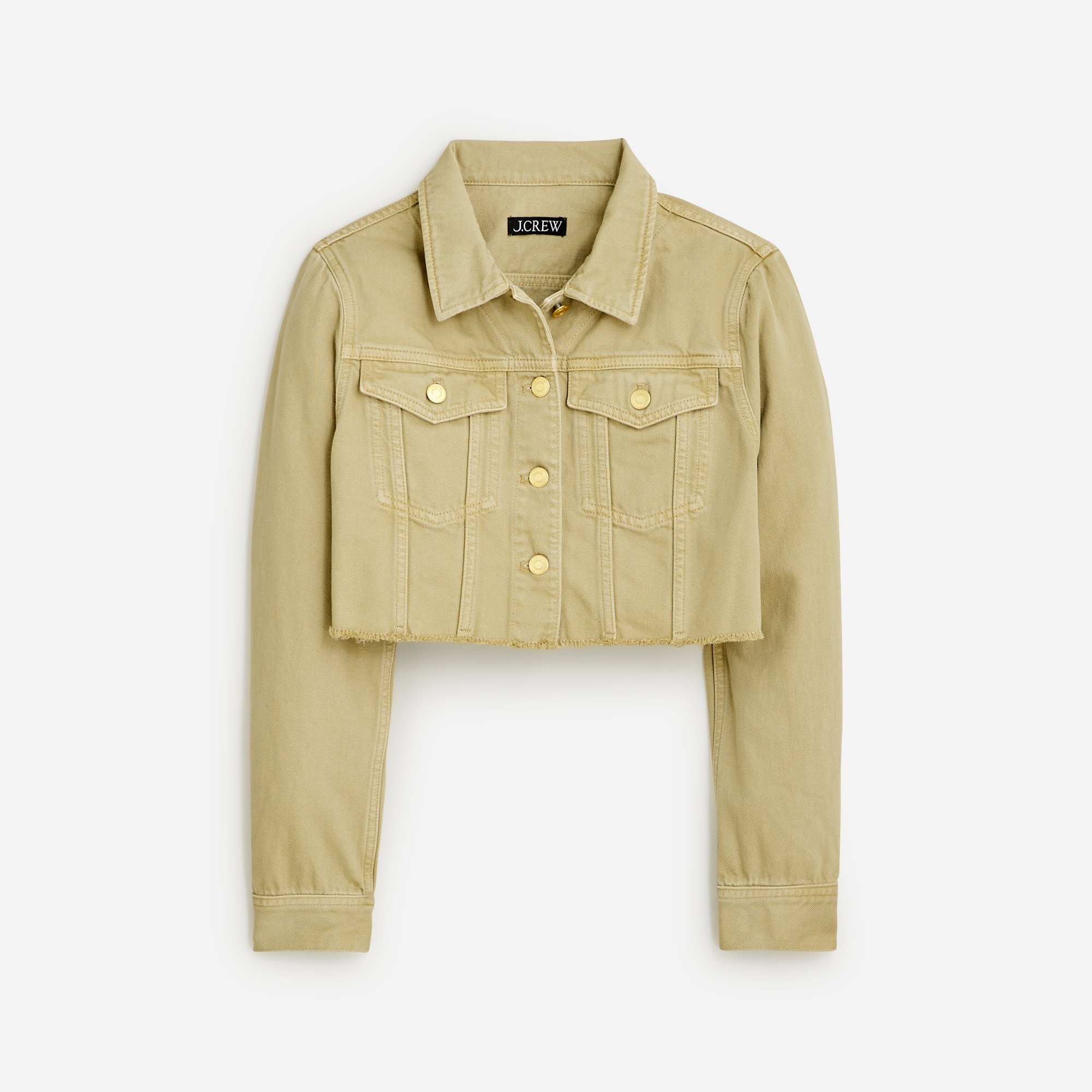 J.Crew Limited edition Cropped Classic Denim Jacket For Women